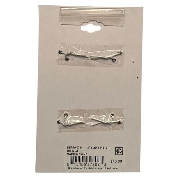 Unwritten Coin Initial "T" Silver Plated Bolo Slider Bracelet New - Picture 2 of 2